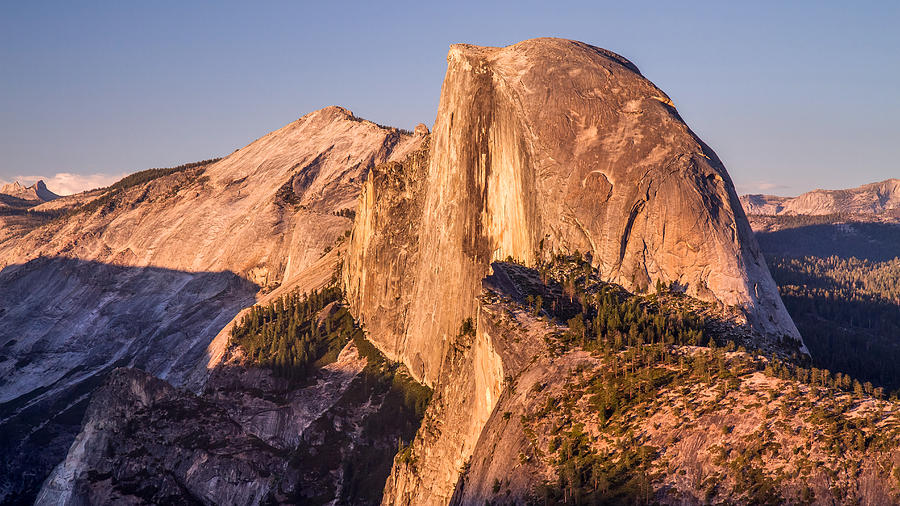 Half Dome Sunset in Yosemite National Park Photograph by Pierre Leclerc Photography