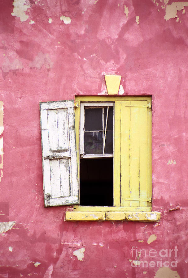 Half Open Window Photograph by Oscar Gutierrez