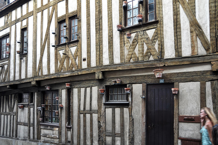 Half timbered house in Chartres Photograph by RicardMN Photography
