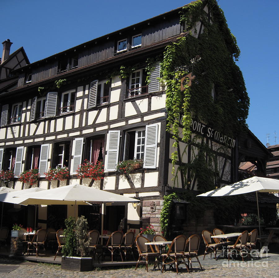 Half-Timbered House in Strasbourg 2 Photograph by Amanda Mohler