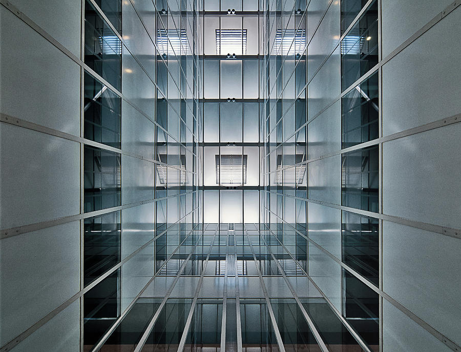 Architecture Photograph - Hall Lighting by Henk Van Maastricht
