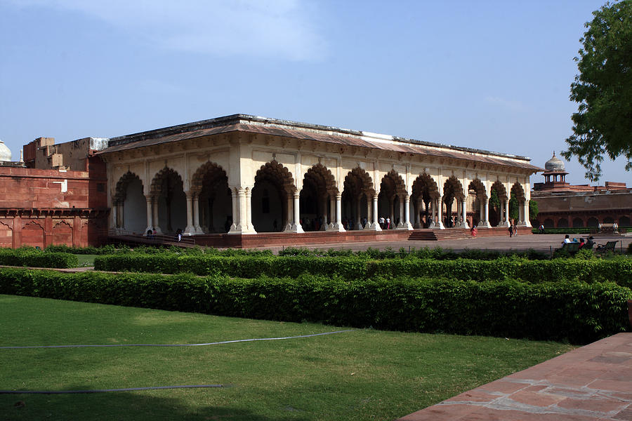 Hall Of Public Audience - Red Fort - Agra Photograph by Aidan Moran