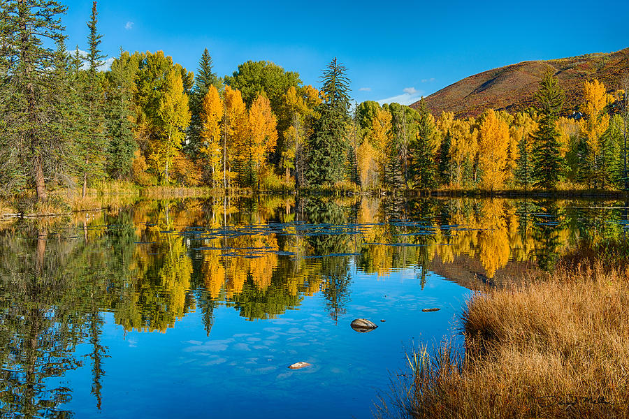 Hallam Lake III Photograph by David Melton | Fine Art America