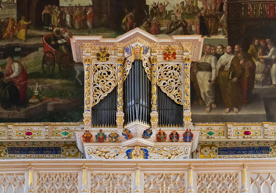 Halle Handel organ Photograph by Jenny Setchell