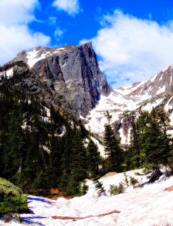 Hallett Peak Rocky Mountain National Park Photograph by Dan Sproul