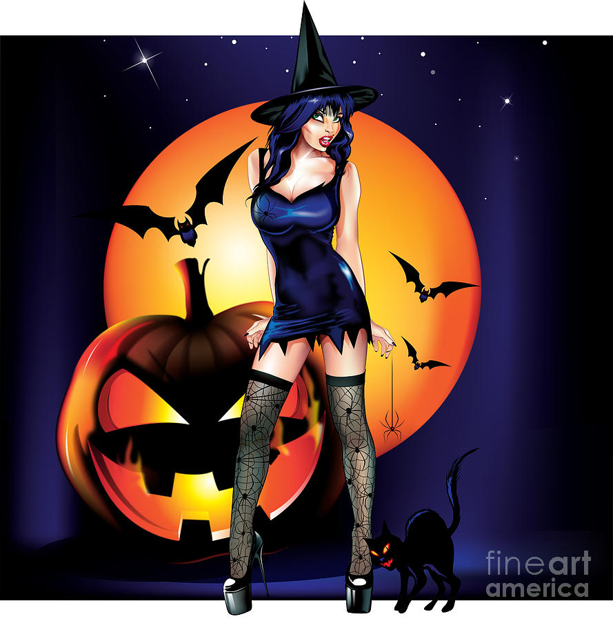 Halloween Digital Art by Brian Gibbs