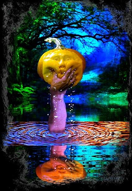 Halloween Card 2 Digital Art by Michael Pittas