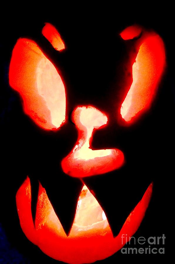 Halloween - Carved Pumpkin Photograph by Cristina Stefan