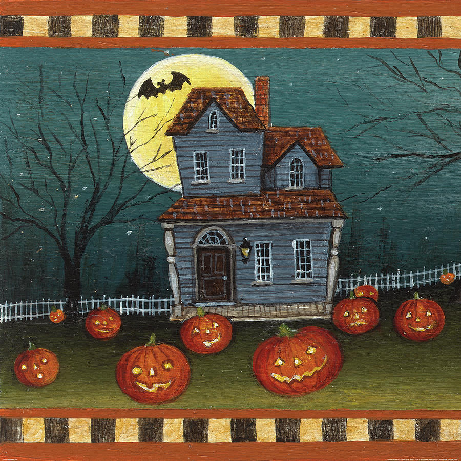 Halloween Eve Painting by David Carter Brown | Fine Art America