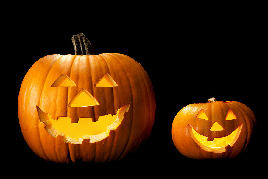 Halloween pumpkin head Photograph by Dirk Ercken