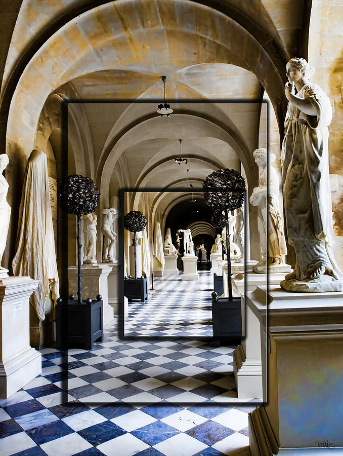 Halls of Versailles Paris Photograph by Evie Carrier