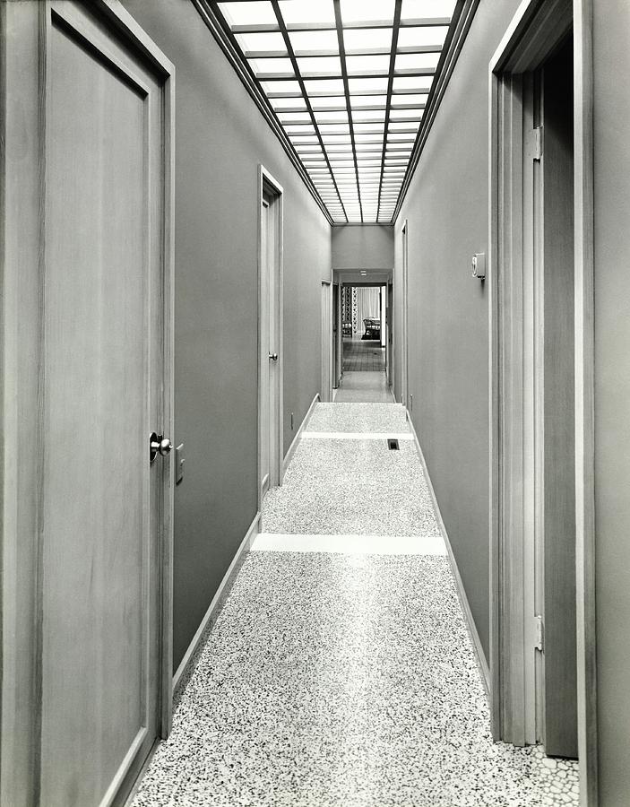Hallway Photograph by Tom Leonard