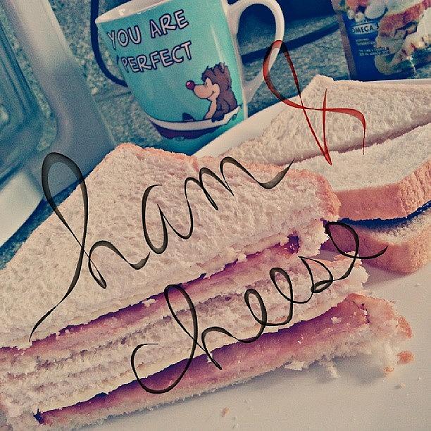 Typography Photograph - Ham & Cheese :) by Ariele Infantado