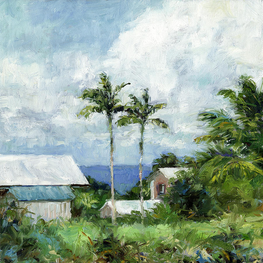 Honolulu Painting - Hamakua Coast View by Stacy Vosberg