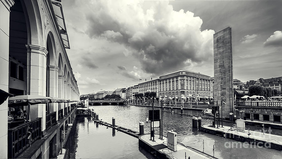 Hamburg Alster Photograph by Daniel Heine