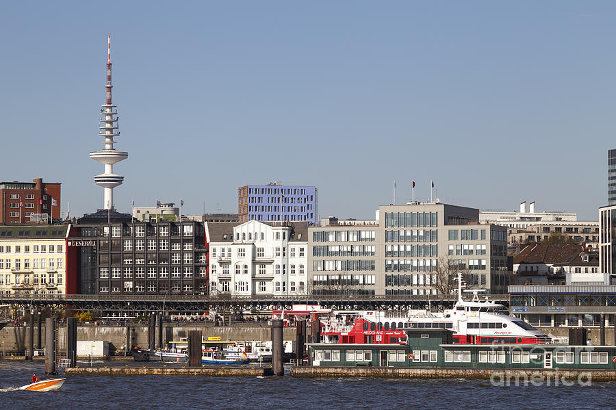 Hamburg Baumwall Skyline Photograph By Jannis Werner - Pixels