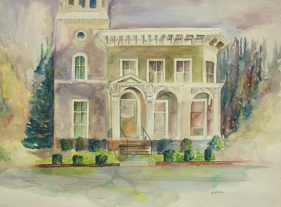 Hamden House Painting by Lynn Buettner
