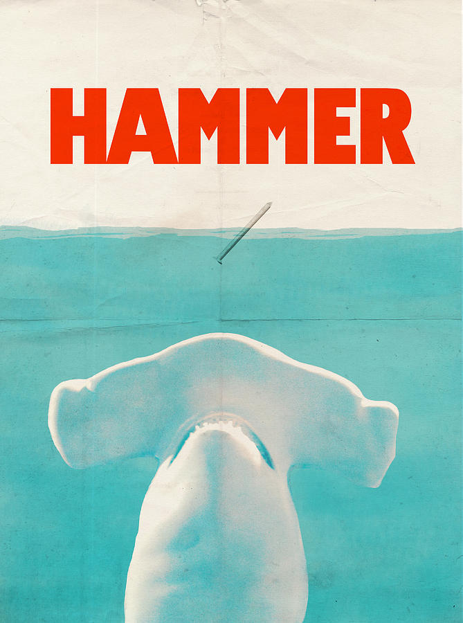 Jaws Drawing - Hammer by Eric Fan Jaws Drawing - Hammer by Eric Fan