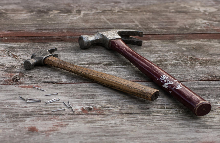 Hammers and Nails Photograph by Photographic Arts And Design Studio