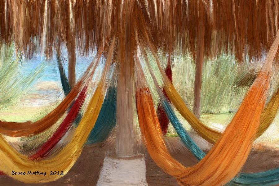 Hammock Cabina Painting by Bruce Nutting