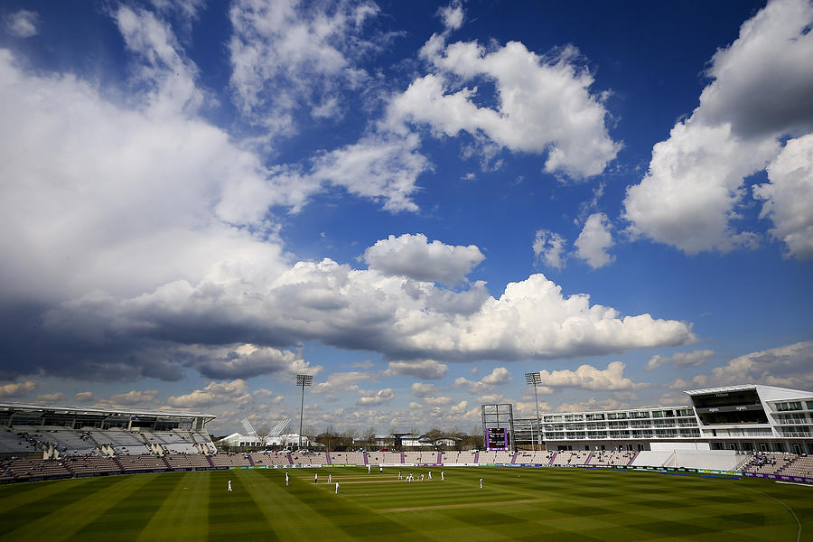 Hampshire v Warwickshire - Specsavers County Championship: Division One Photograph by Jordan Mansfield