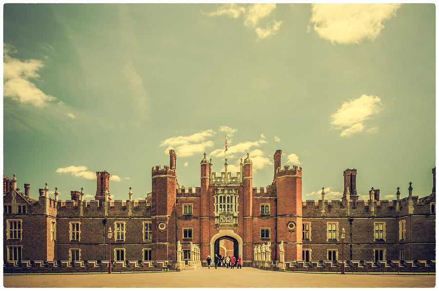 Hampton Court Palace Gardens Photograph by Lenny Carter