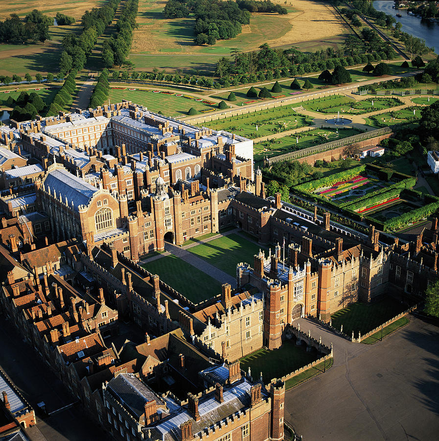 Hampton Court Palace Photograph by Skyscan/science Photo Library
