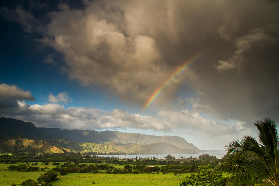 Hanalei Rainbow Photograph by Roger Mullenhour