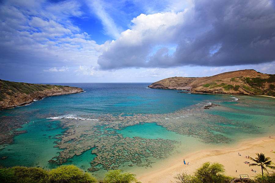 Hanauma Bay in Oahu Photograph by Vicki Jauron - Fine Art America