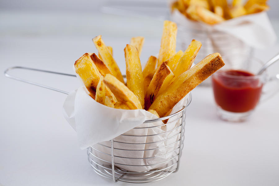 Hand-Cut French Fries Photograph by Carolafink
