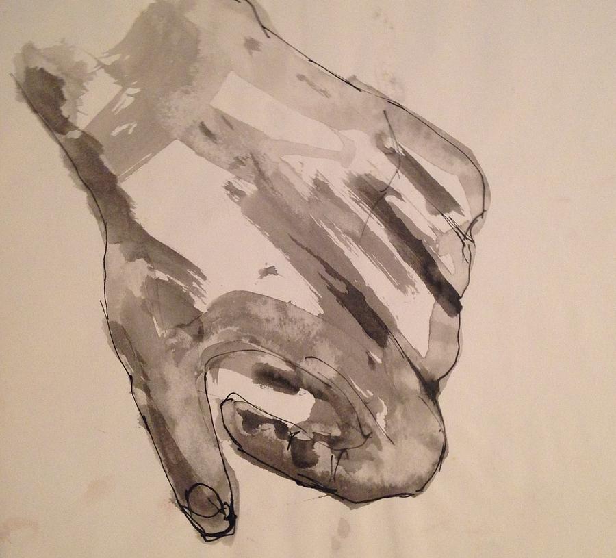 Hand Drawing by Erika Jean Chamberlin
