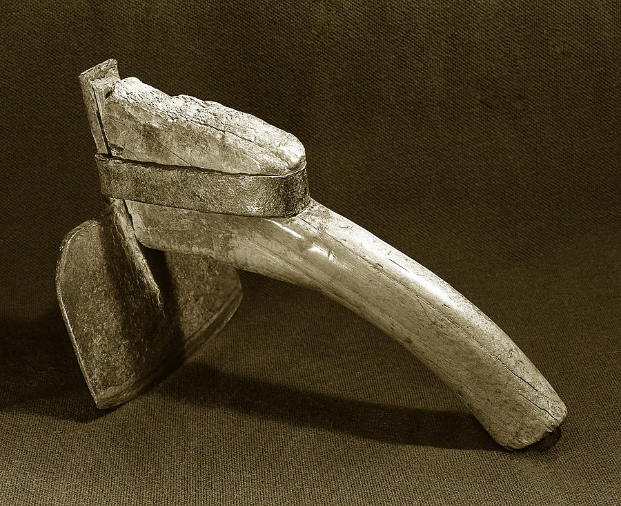 Old Tools Photograph - Hand Hoe by Jim Smith