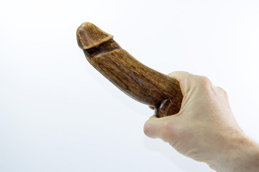 Hand holding an erect penis Photograph by Fernando Trabanco Fotografía