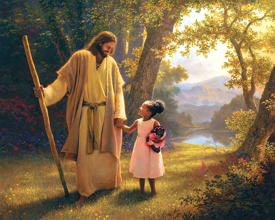 Hand In Hand Painting by Greg Olsen