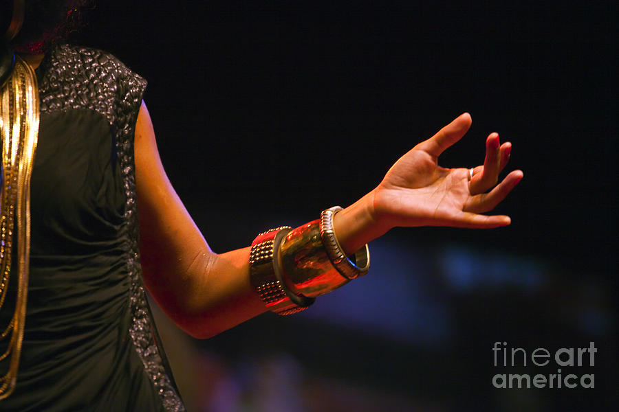 Hand of Celia Faussart with Les Nubians Photograph by Craig Lovell