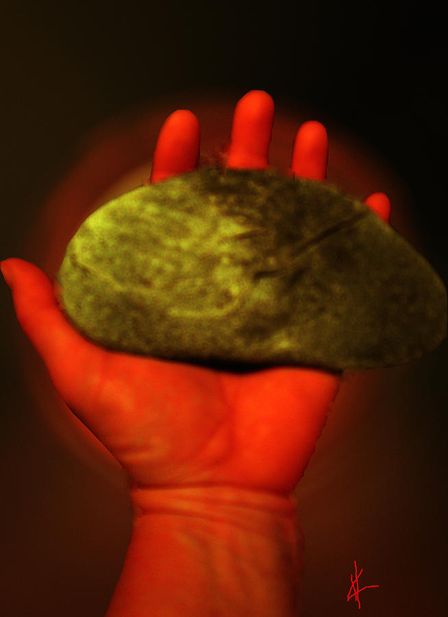 Hand Stone Integration  Photograph by Colette V Hera Guggenheim