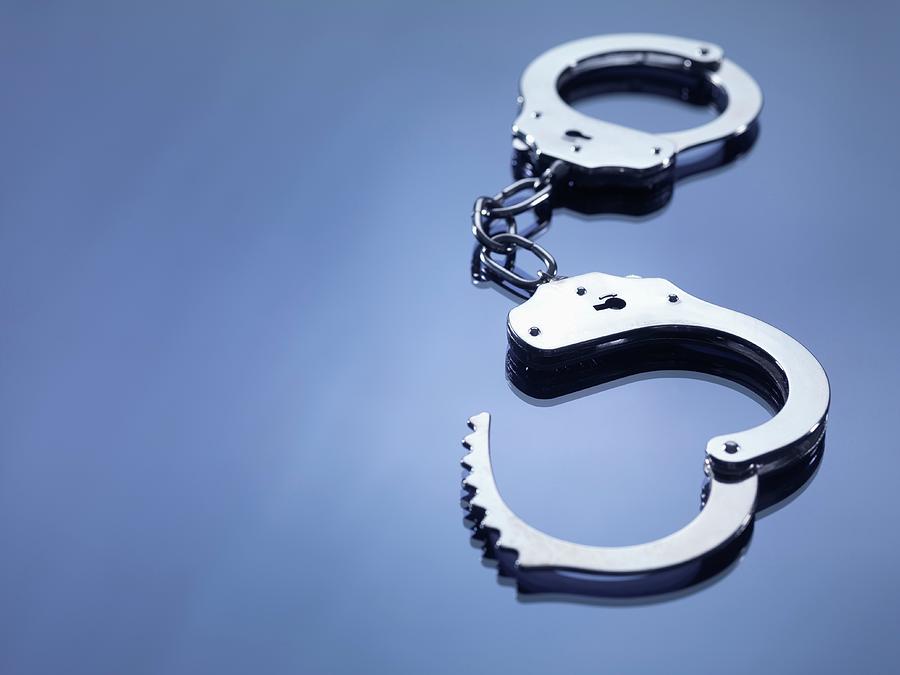 Handcuffs Photograph by Tek Image/science Photo Library - Fine Art America