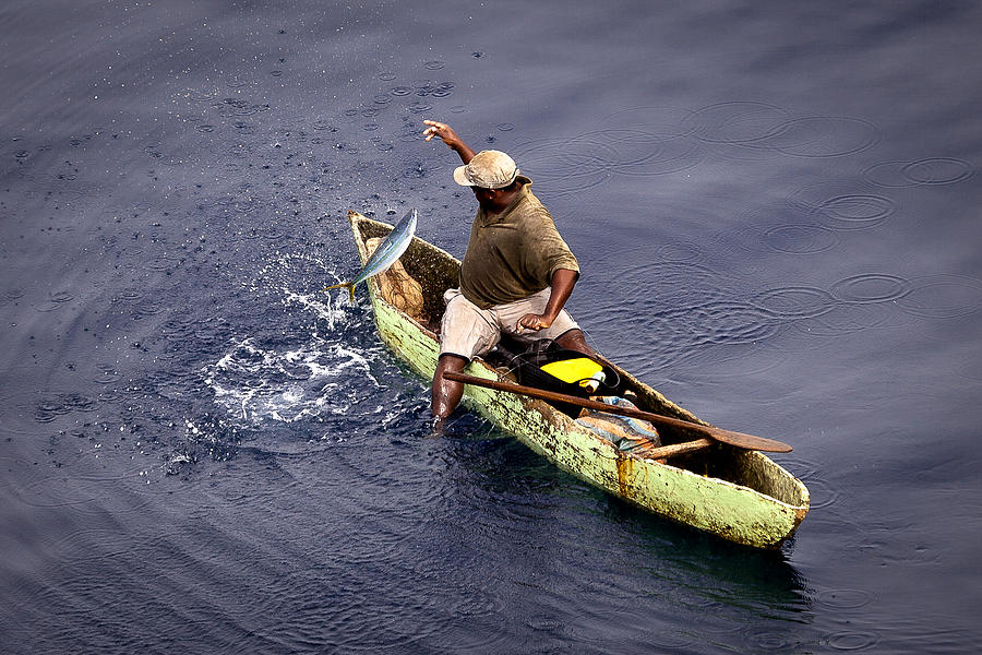 Handline Fisherman Photograph by Gregory Daley  MPSA