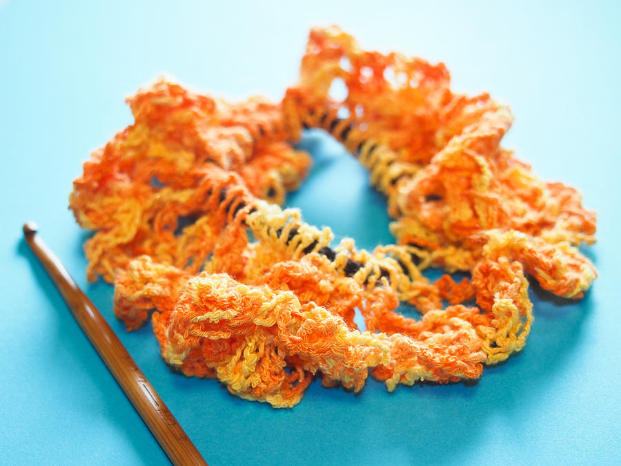 Handmade scrunchie Photograph by Akiko Aoki