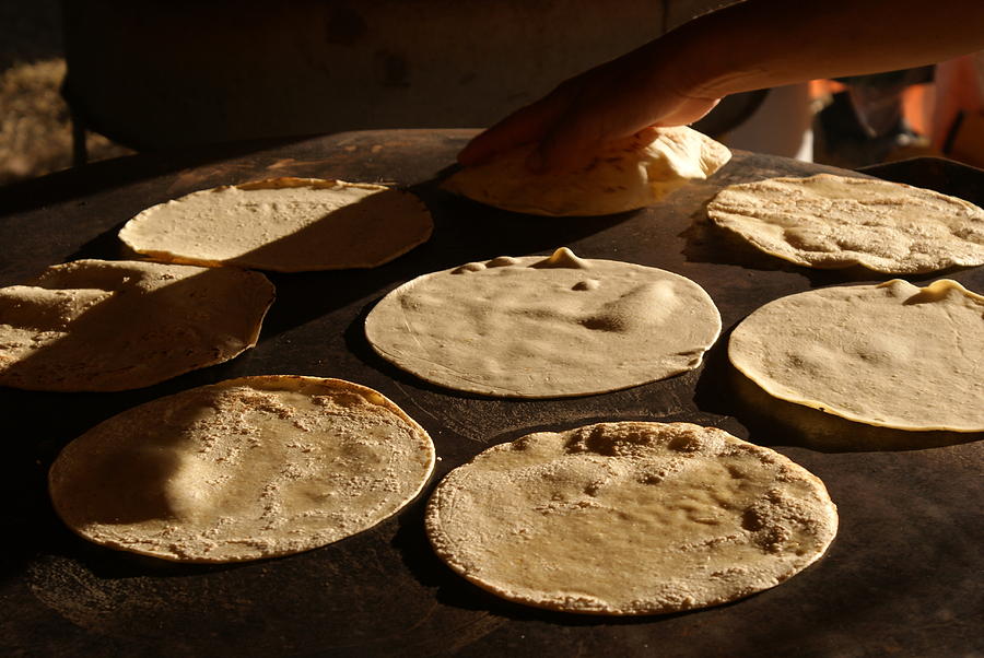 Handmade tortillas Photograph by Alberto Rojas Serrano