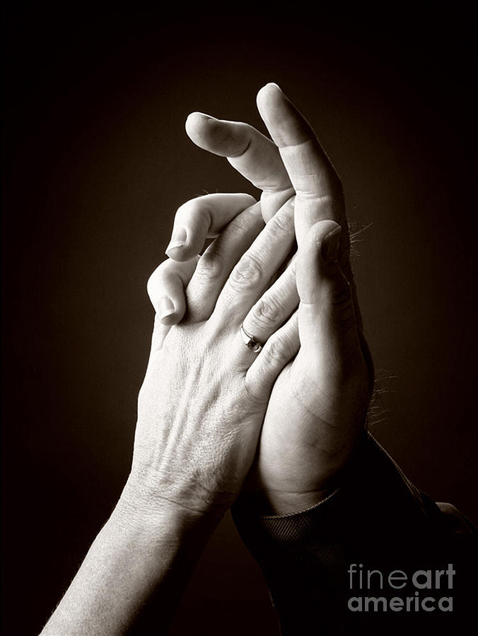 Hands Photograph by J Christopher Briscoe