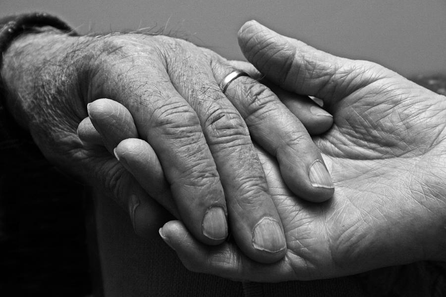 Hands of Love Photograph by Barbara West