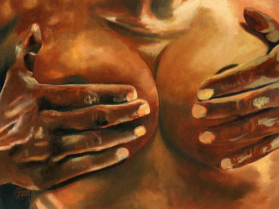 Hands Two Painting by Stan Kwong