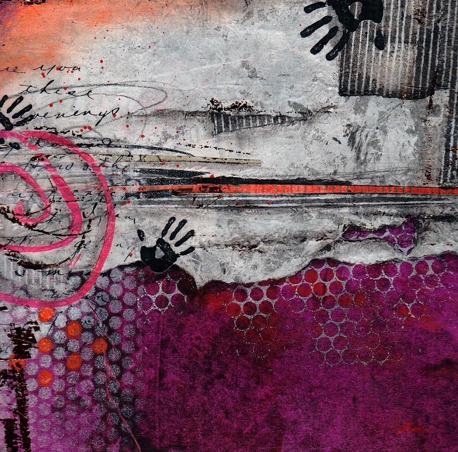 Hands Up Mixed Media by Laura  Lein-Svencner