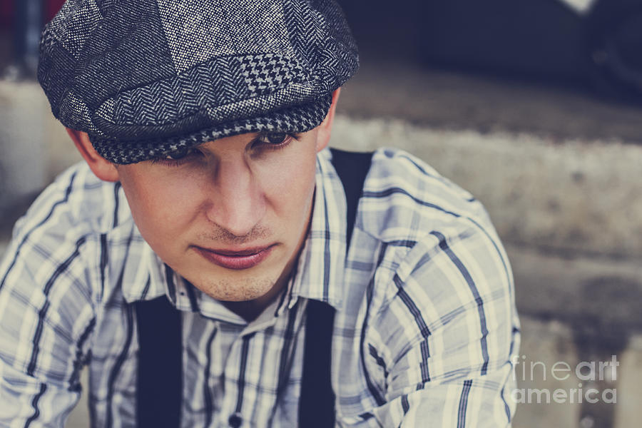Attractive Photograph - Handsome Fashionable Man In Vintage Apparel by Jorgo Photography - Wall Art Gallery Attractive Photograph - Handsome Fashionable Man In Vintage Apparel by Jorgo Photography - Wall Art Gallery
