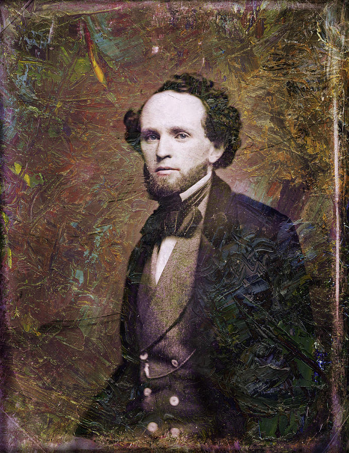 Handsome Fellow 3 Painting by James W Johnson
