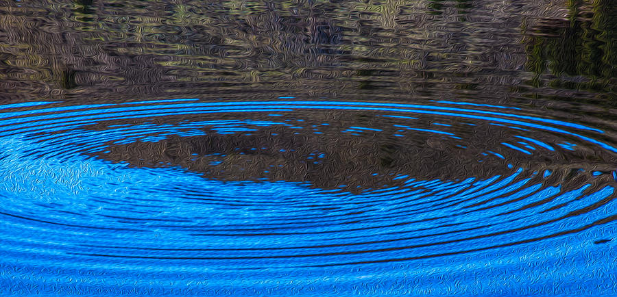 Handy Ripples Painting by Omaste Witkowski