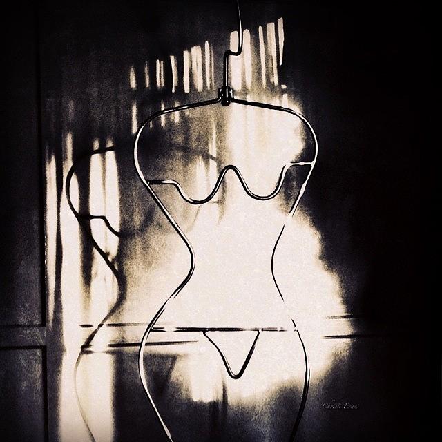 Nude Photograph - Hang Clothes Here by Christi Evans