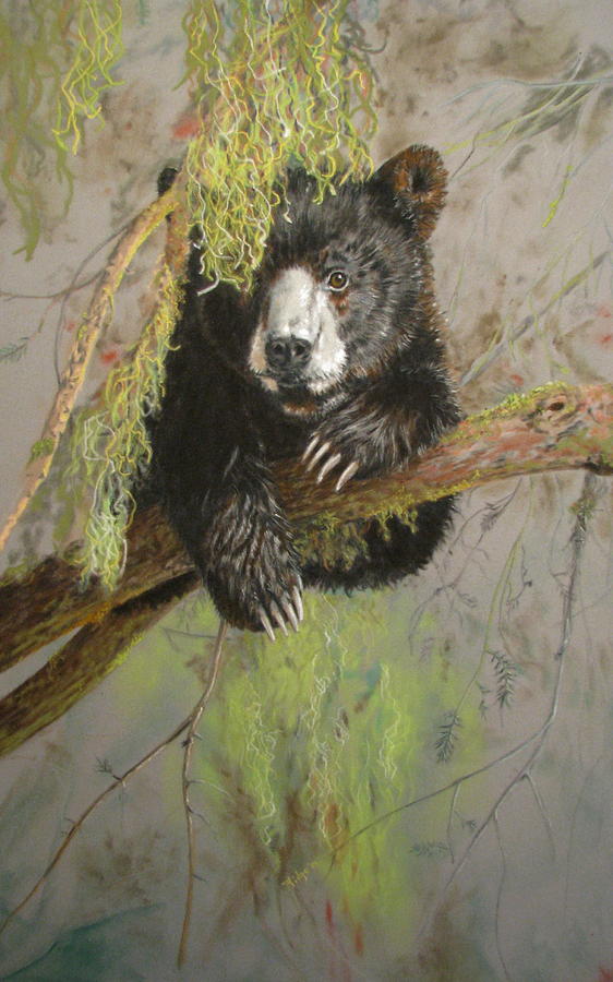 Hanging Around Pastel by Turea Grice - Fine Art America