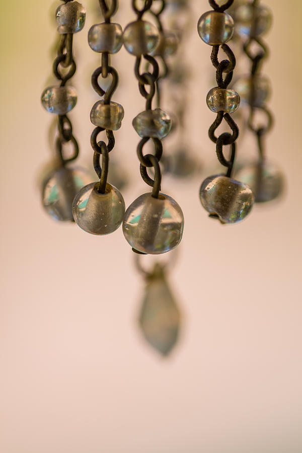 Abstract Photograph - Hanging Beaded Votive Abstract 5 by Scott Campbell